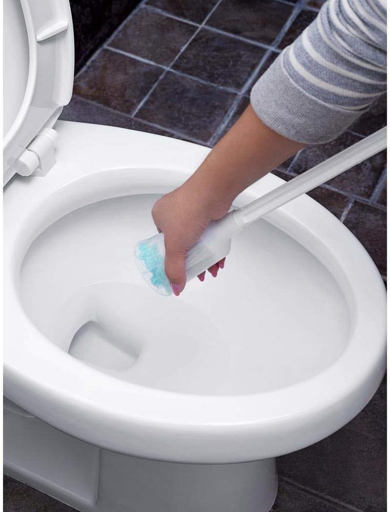 Toilet Bowl Swab – Soft, Scratch-Free Toilet Bowl Mop – 18 ½” Overall Length